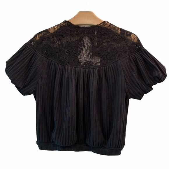 Free People Sweeter Than Sugar Ribbed Knit Top - Picture 3 of 4